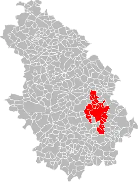 Localisation de Communauté de communes du Bassigny