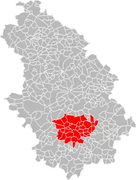 Localisation de Communauté de communes du Grand Langres