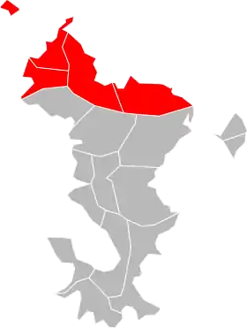 Localisation de Communauté d'agglomération du Grand Nord de Mayotte