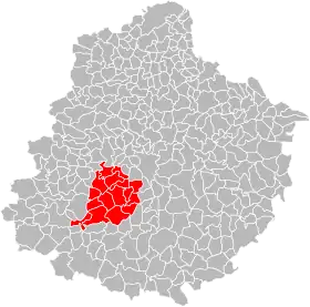 Localisation de Communauté du Val de Sarthe