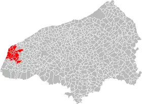 Localisation de Communauté de communes du canton de Criquetot-l'Esneval