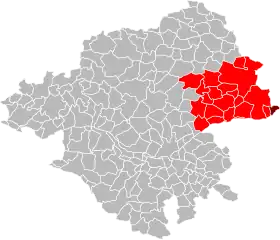 Localisation de Communauté de communes du Pays d'Ancenis