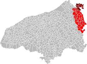 Localisation de Communauté de communes interrégionale Aumale - Blangy-sur-Bresle