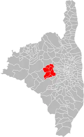 Localisation de Communauté de communes Aghja Nova