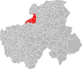 Localisation de Annemasse - Les Voirons Agglomération