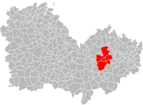 Localisation de Communauté de communes Arguenon - Hunaudaye