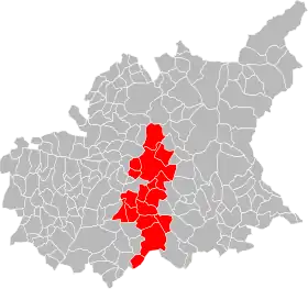 Localisation de Communauté de communesAsse Bléone Verdon