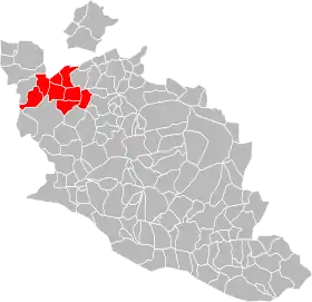 Localisation de Communauté de communesAygues Ouvèze en Provence