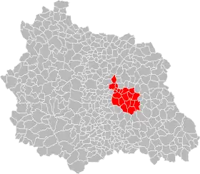 Localisation de Communauté de communes de Billom-Saint-Dier - Vallée du Jauron