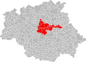 Localisation de Communauté de communes Cœur de Gascogne
