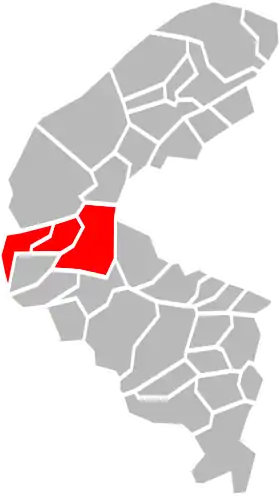 Localisation de Communauté d'agglomération Cœur de Seine