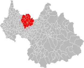 Localisation de Communauté de communes du Cœur des Bauges