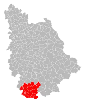 Localisation de Communauté de communes des Pays Civraisien et Charlois