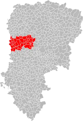 Localisation de Communauté d'agglomération Chauny-Tergnier-La Fère