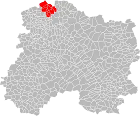Localisation de Communauté de communes du nord champenois