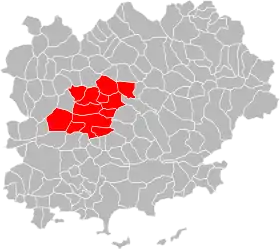 Localisation de Communauté de communes Comté de Provence