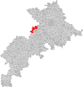 Localisation de Communauté de communes rurales des Coteaux du Savès et de l'Aussonnelle