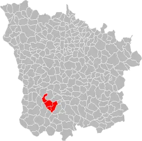 Localisation de Communauté de communes Fil de Loire