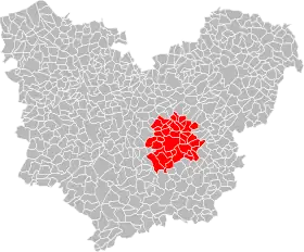 Localisation de Grand Évreux Agglomération