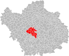 Localisation de Communauté du Grand Troyes