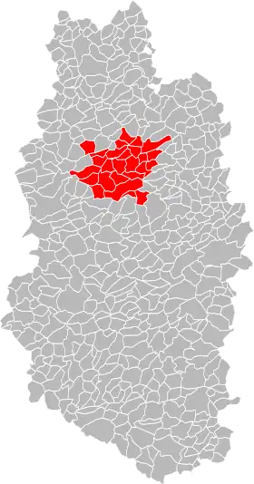 Localisation de Communauté d'agglomérationdu Grand Verdun