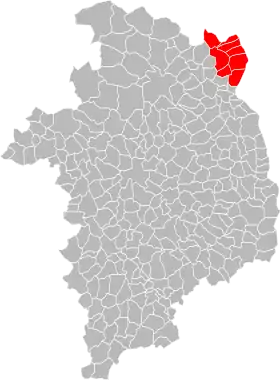 Localisation de Communauté de communes Haut-Berry - Val de Loire