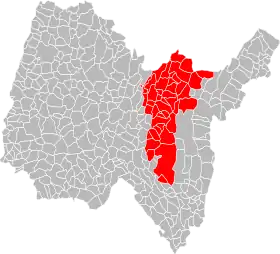 Localisation de Haut-Bugey Agglomération