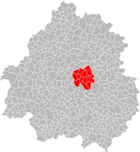 Localisation de Communauté de communes Isle Manoire en Périgord