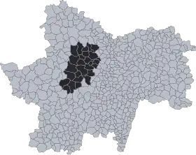 Localisation de Communauté urbaine Creusot Montceau