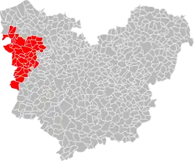 Localisation de Communauté de communes Lieuvin Pays d'Auge