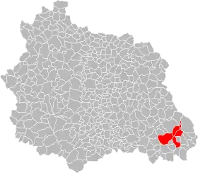 Localisation de Communauté de communes Livradois Porte d'Auvergne