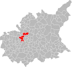 Localisation de Communauté de communes Lure-Vançon-Durance