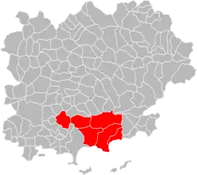 Localisation de Communauté de Communes Méditerranée Porte des Maures