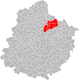 Localisation de Communauté de communes Maines 301