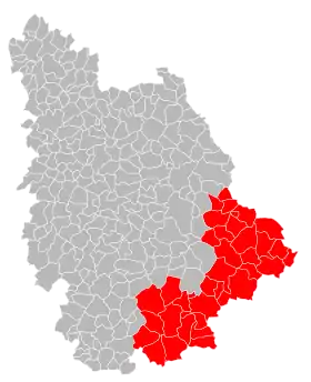 Localisation de Communauté de communes du Montmorillonnais