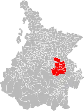 Localisation de Communauté de communes Neste Baronnies