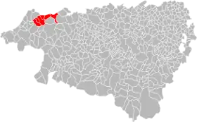 Localisation de Communauté de communes Nive-Adour