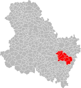 Localisation de Communauté de communes Nucerienne