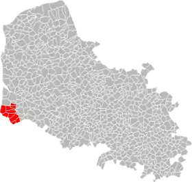 Localisation de Communauté de communesOpale Sud