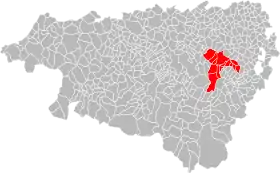 Localisation de Communauté d'agglomération de Pau-Pyrénées