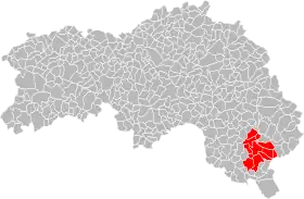 Localisation de Communauté de communes du Perche Sud