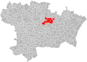 Localisation de Communauté de communes du Piémont d'Alaric