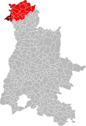 Localisation de Communauté de communes Porte de DrômArdèche