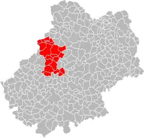 Localisation de Communauté de communes Quercy-Bouriane