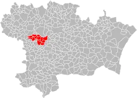 Localisation de Communauté de communes du Razès Malepère