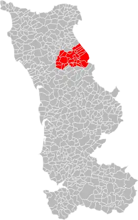 Localisation de Communauté de communes de Sainte-Mère-Église