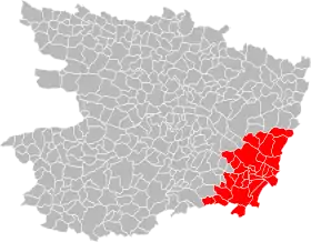 Localisation de Communauté d'agglomération de Saumur Loire Développement