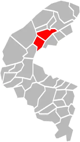 Localisation de Communauté d'agglomération Seine-Défense