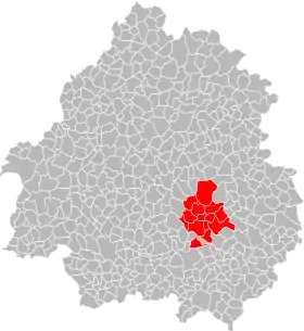 Localisation de Communauté de communes Terre de Cro-Magnon