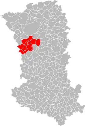 Localisation de Communauté de communes Terre de Sèvre